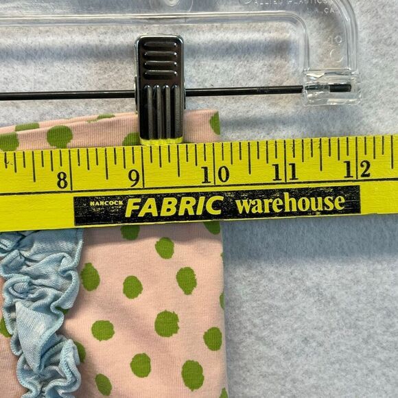 MATILDA JANE Girls Outfit 2PC Size 8 Floral Ruffle Tunic Top & Polka Dot Shorts - Picture 11 of 15